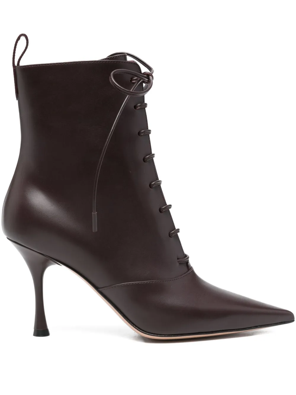 Gianvito Rossi 85mm Vitello boots | Red | Image 1