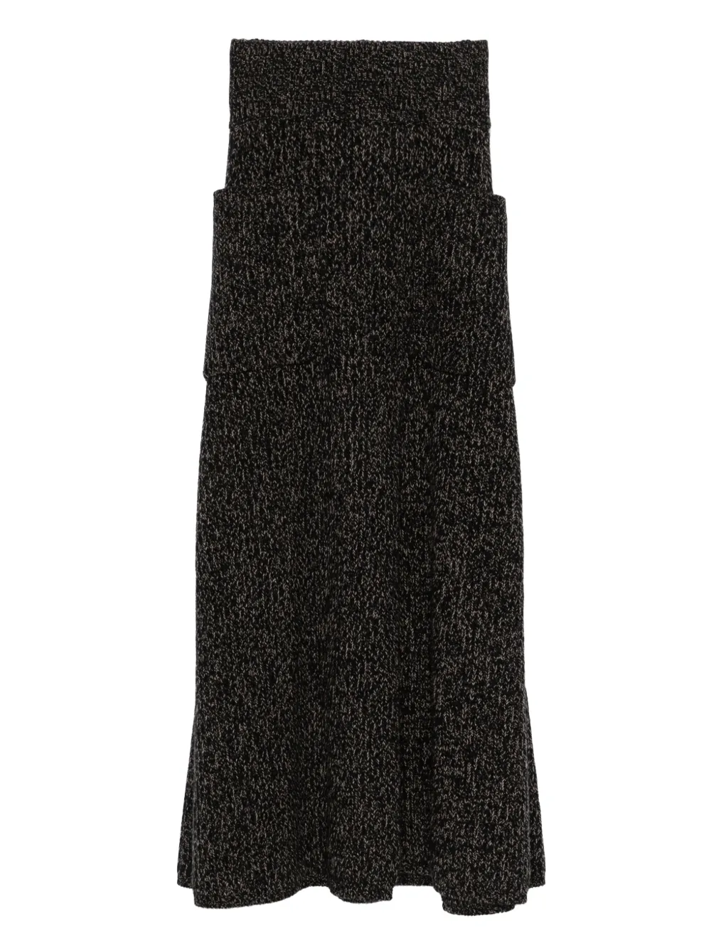Max Mara knitted tiered skirt | Black | Image 1