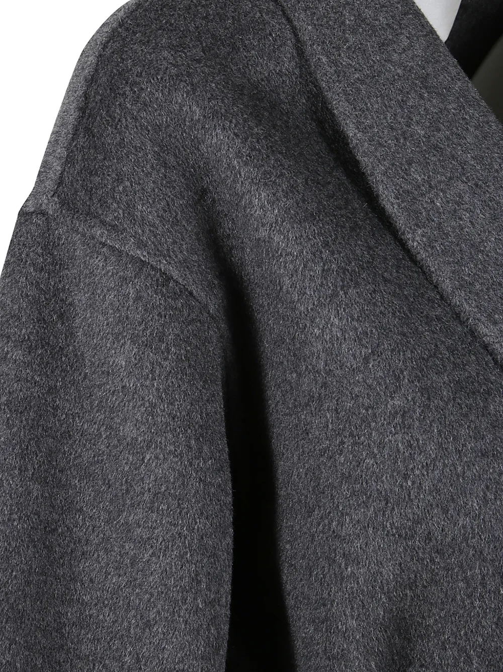Almada Label Belted Jacket In Black