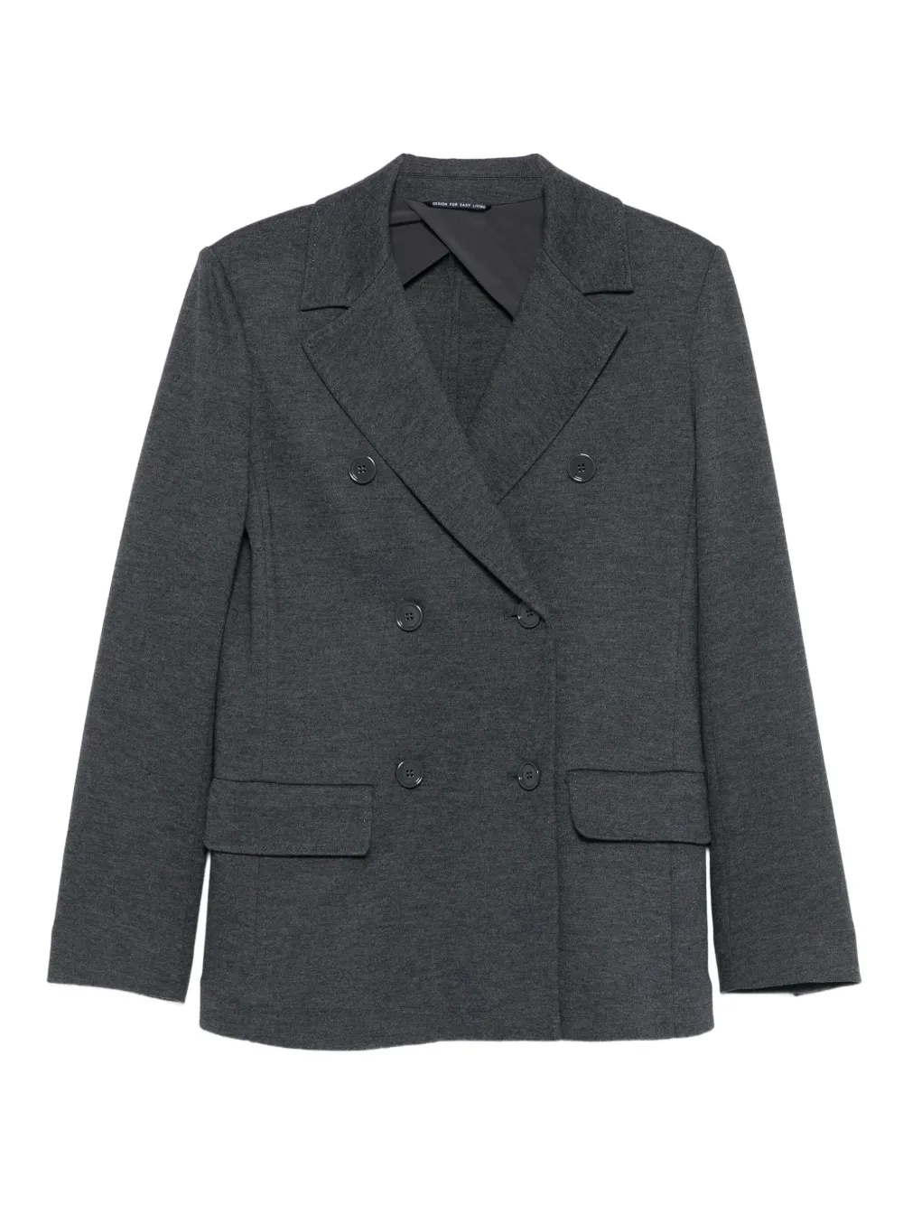 'S Max Mara blazer con doble botonadura | gris | Image 1