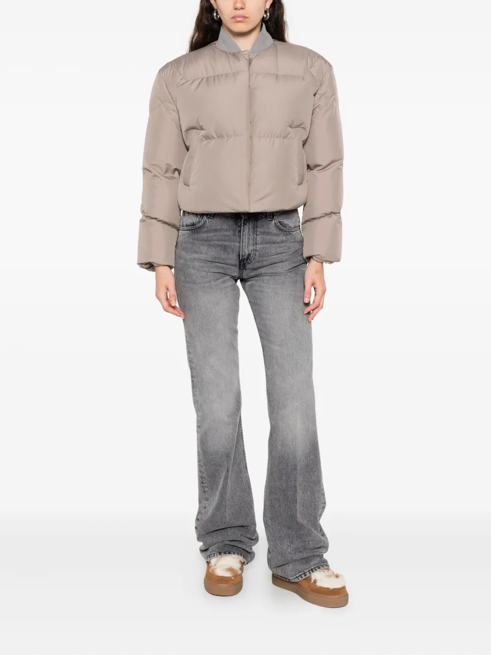 Haikure cotton jeans - Grijs