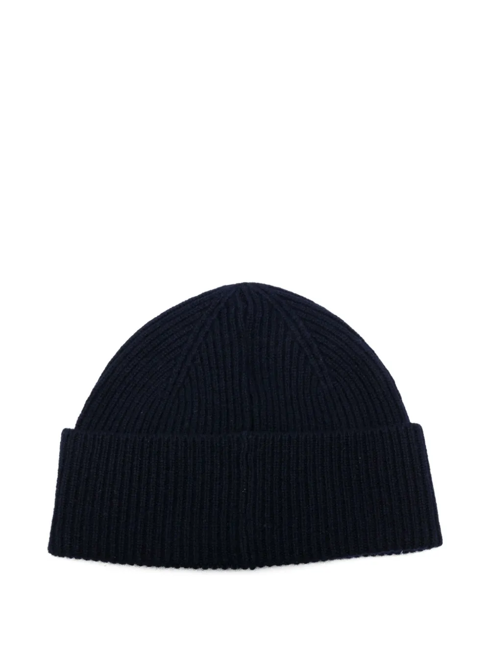 ANERKJENDT ribbed wool beanie - Blauw