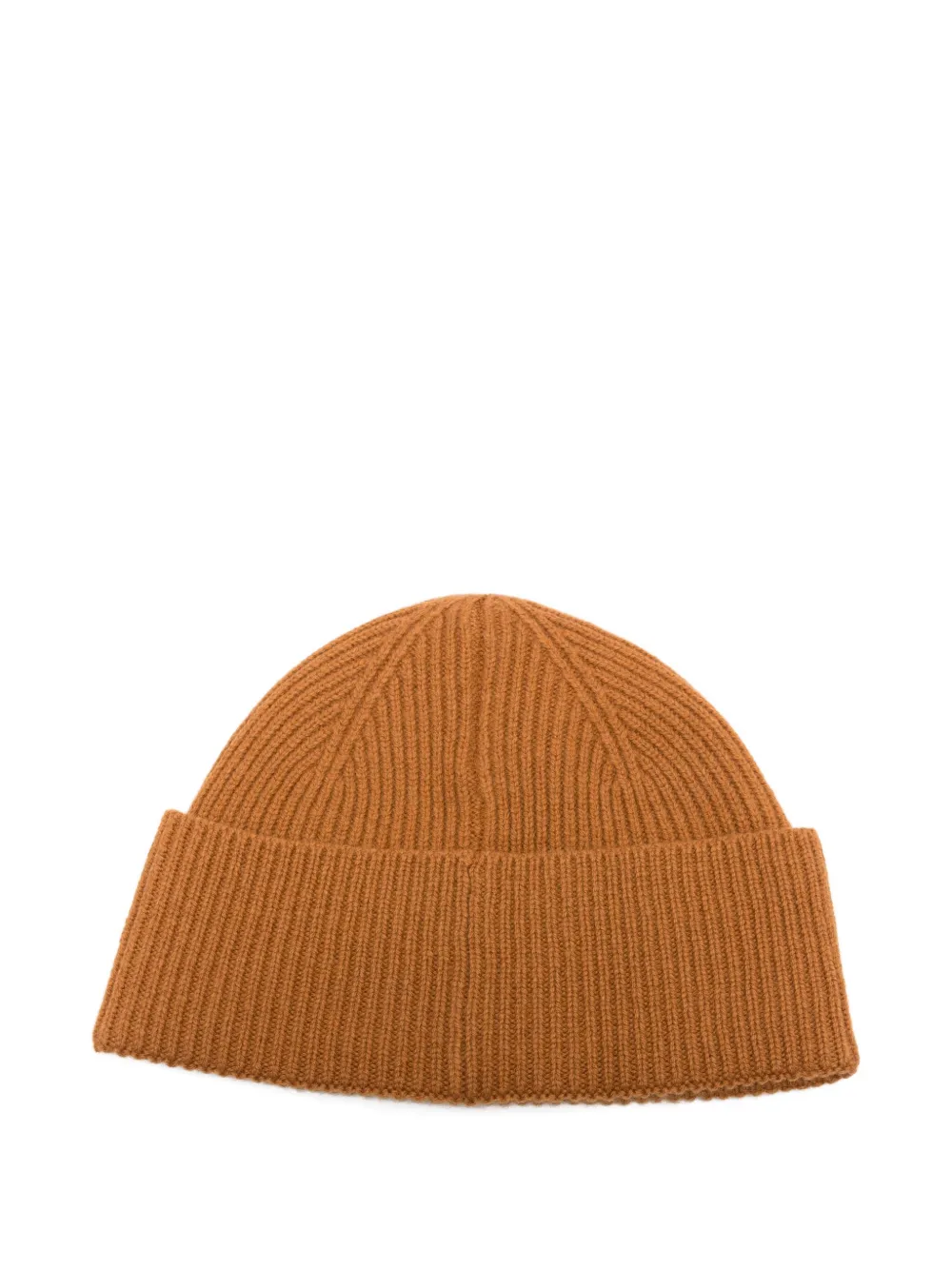 ANERKJENDT ribbed cotton beanie - Bruin