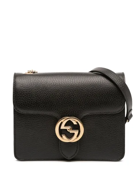 Gucci Pre-Owned 2016-2025 Small Dollar Calfskin Interlocking G crossbody bag
