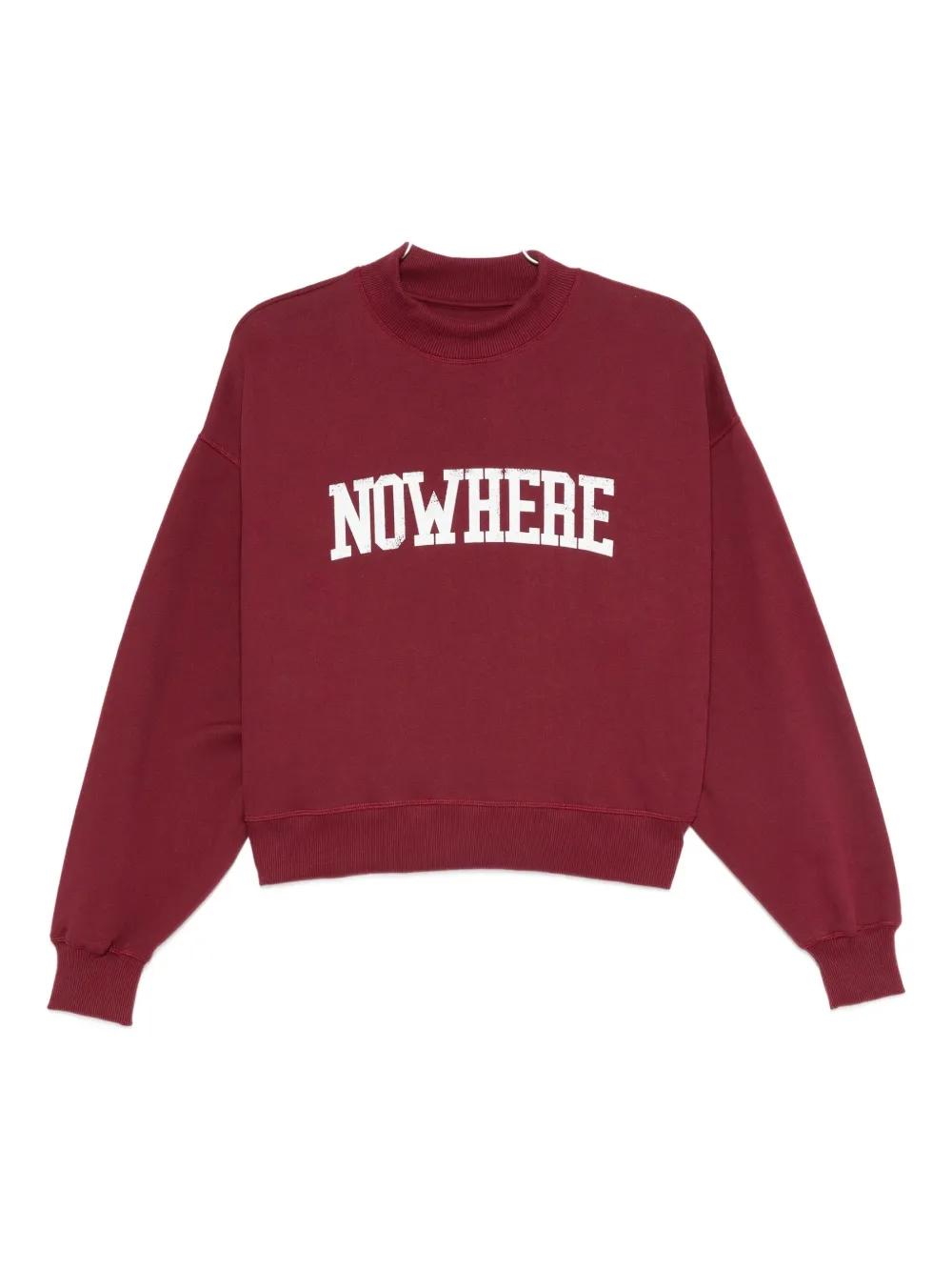 THE NEW SOCIETY graphic-print sweatshirt | Red | Image 1