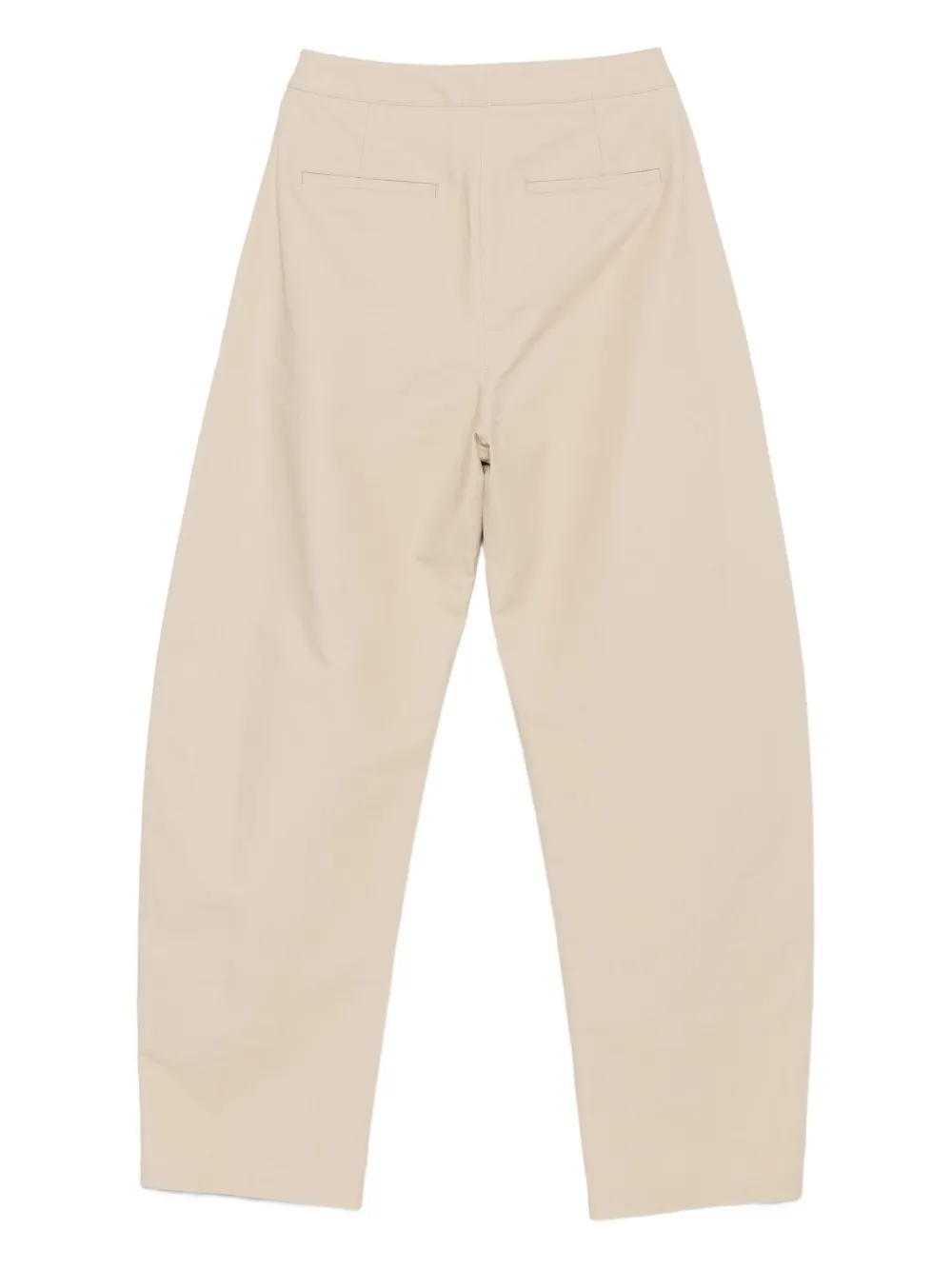 Amomento cotton tapered pants - Beige