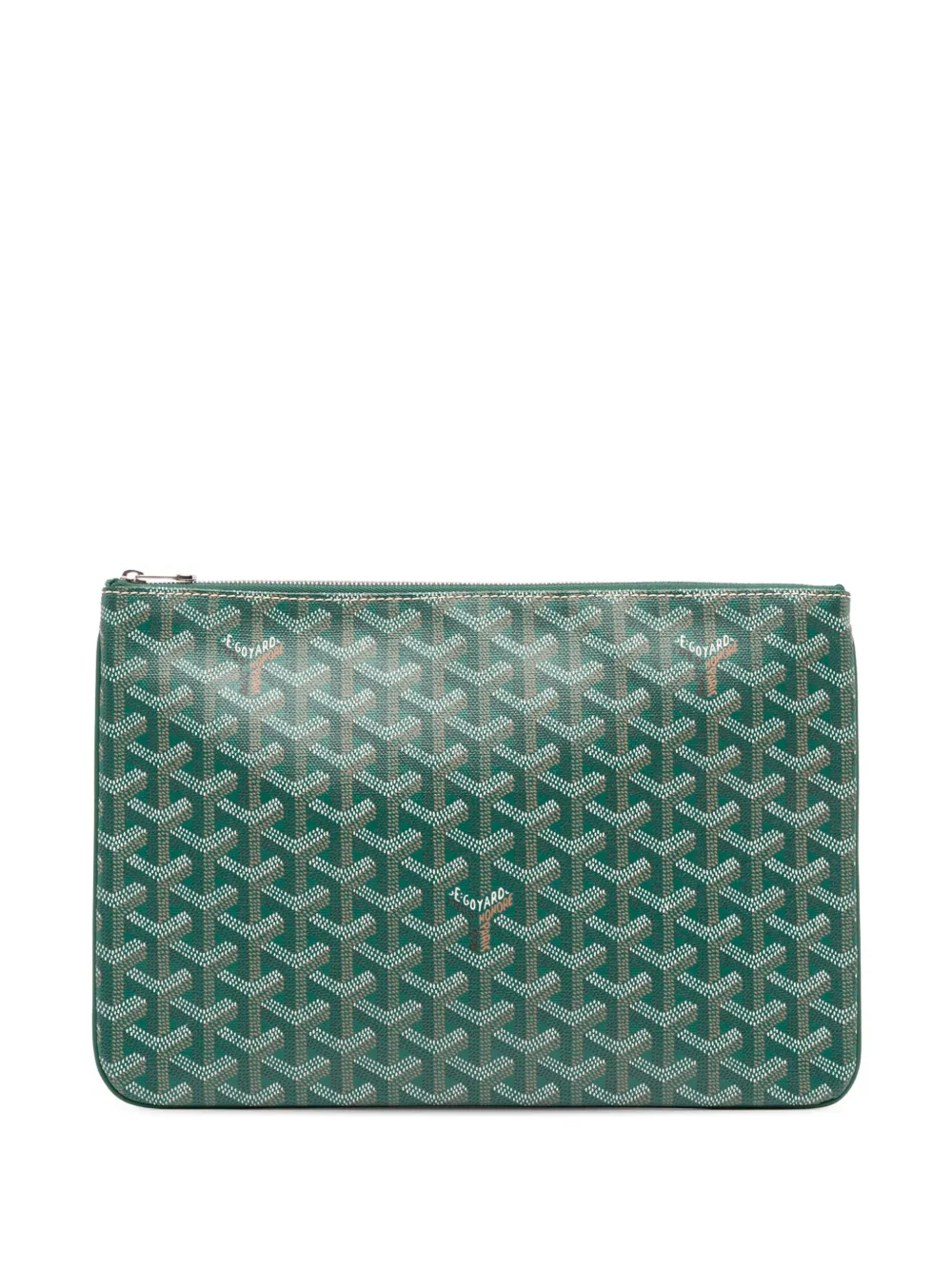 Goyard Pre-Owned 2017 Goyardine Senat MM clutch bag | Green | Image 1