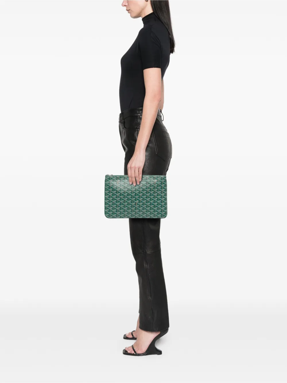 Goyard Pre-Owned 2017 Goyardine Senat MM clutch bag | Pre-Owned | Image 2