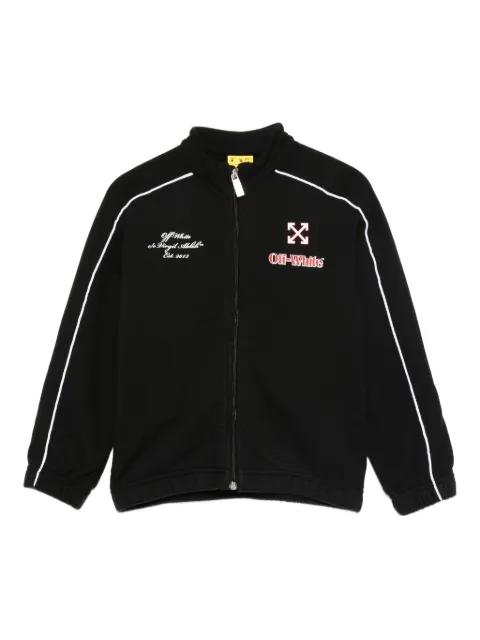 Off-White Kids zip-up sweatshirt