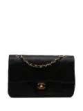 CHANEL Pre-Owned 1989-1991 Medium Classic Lambskin Double Flap shoulder bag - Black