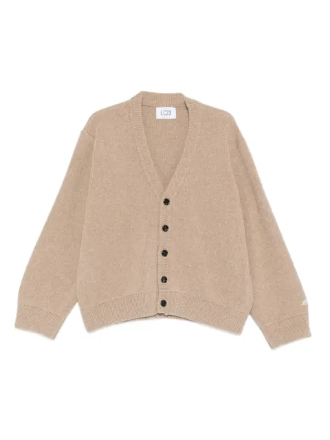 LC23 wool blend cardigan