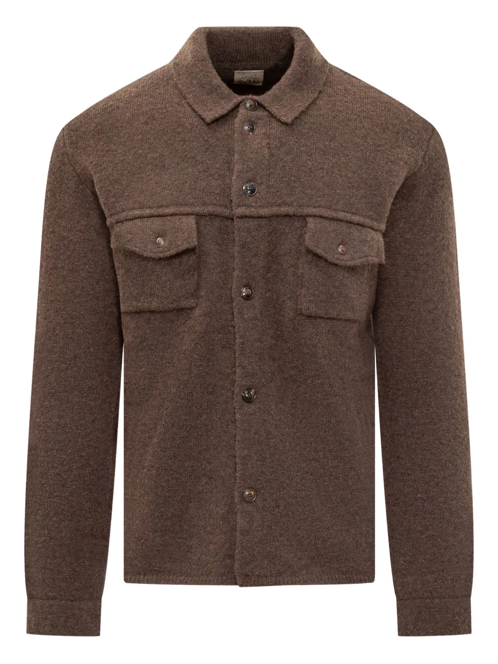 RAKKI camisa tejida | marrón | Image 1
