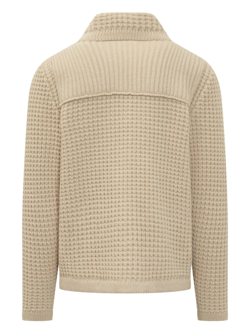 RAKKI waffle-knit toggle jacket | Lightweight Jackets | Image 2