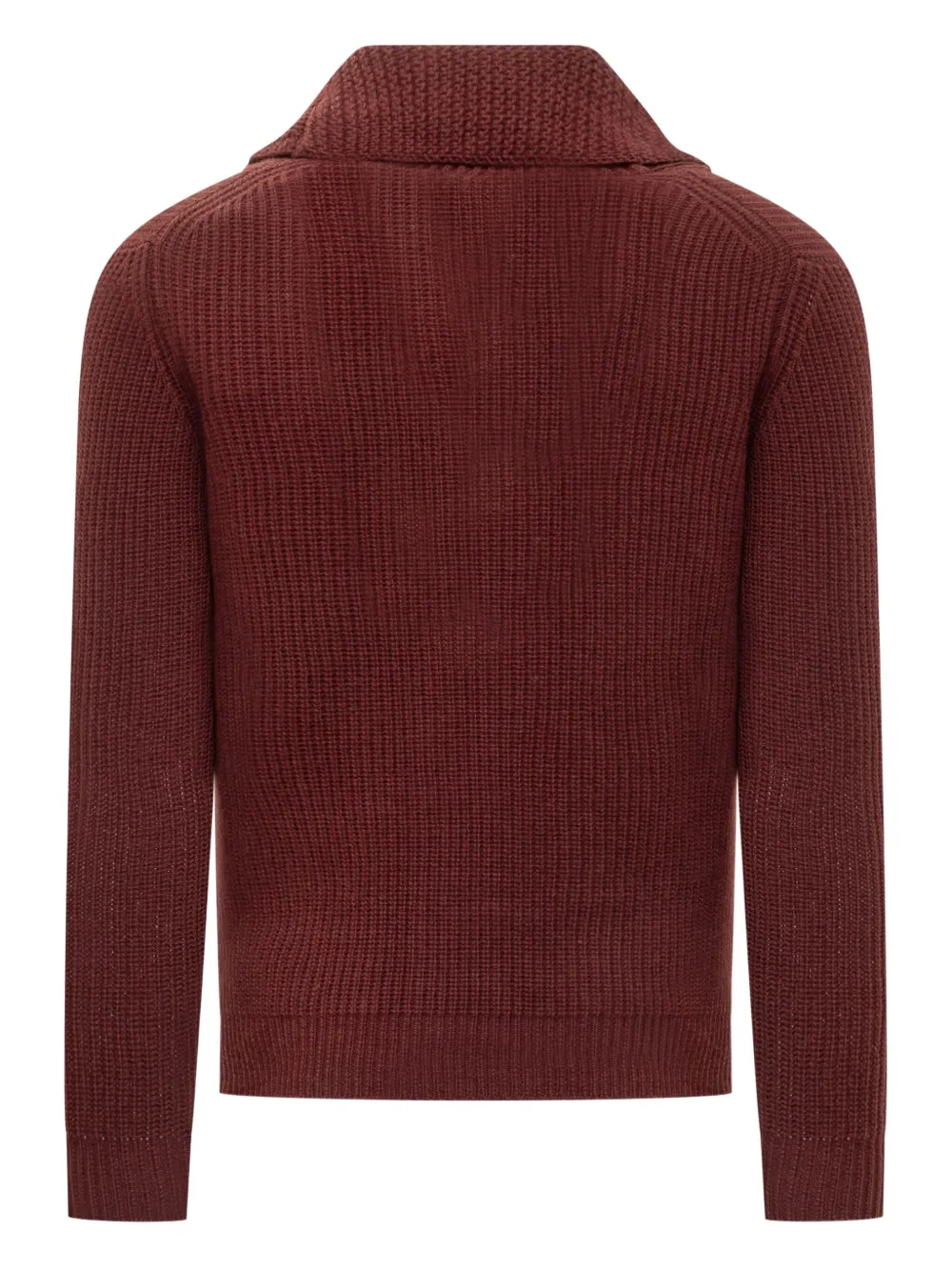 RAKKI Wollen vest Bruin