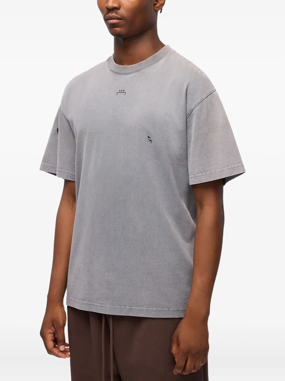 A-COLD-WALL* Gerafeld T-shirt Grijs