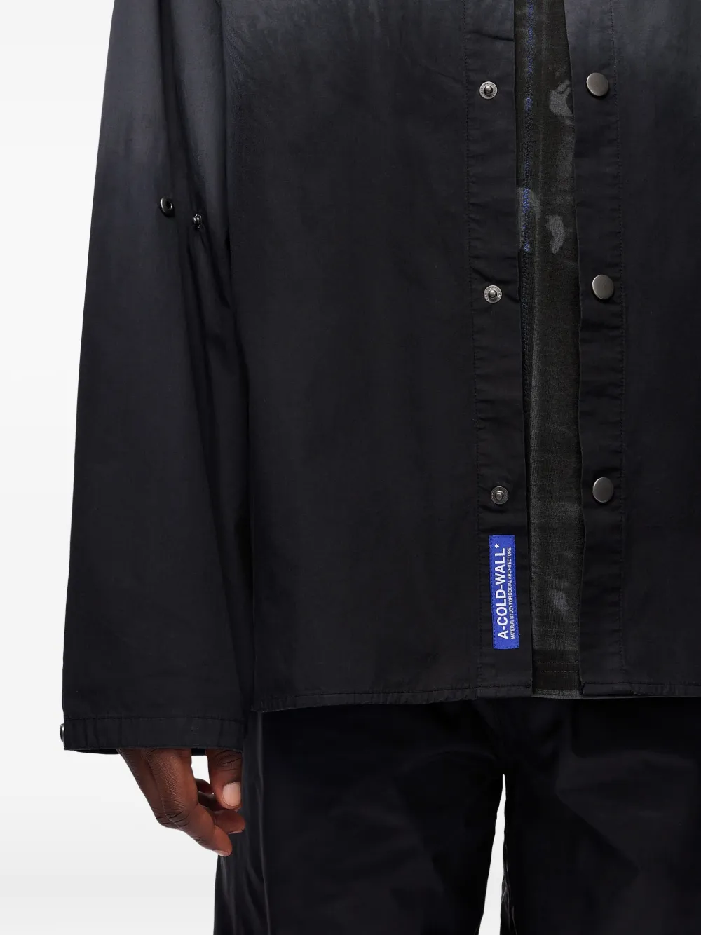 A-COLD-WALL* Katoenen T-shirt met ombré-effect Grijs