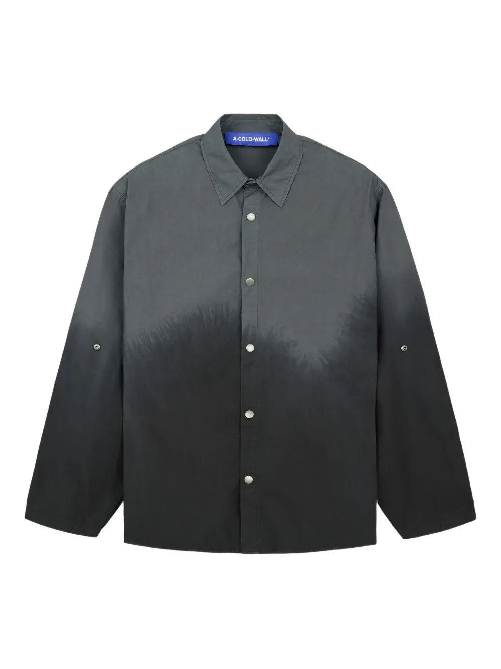 A-COLD-WALL* camisa con efecto sombreado | gris | Image 1