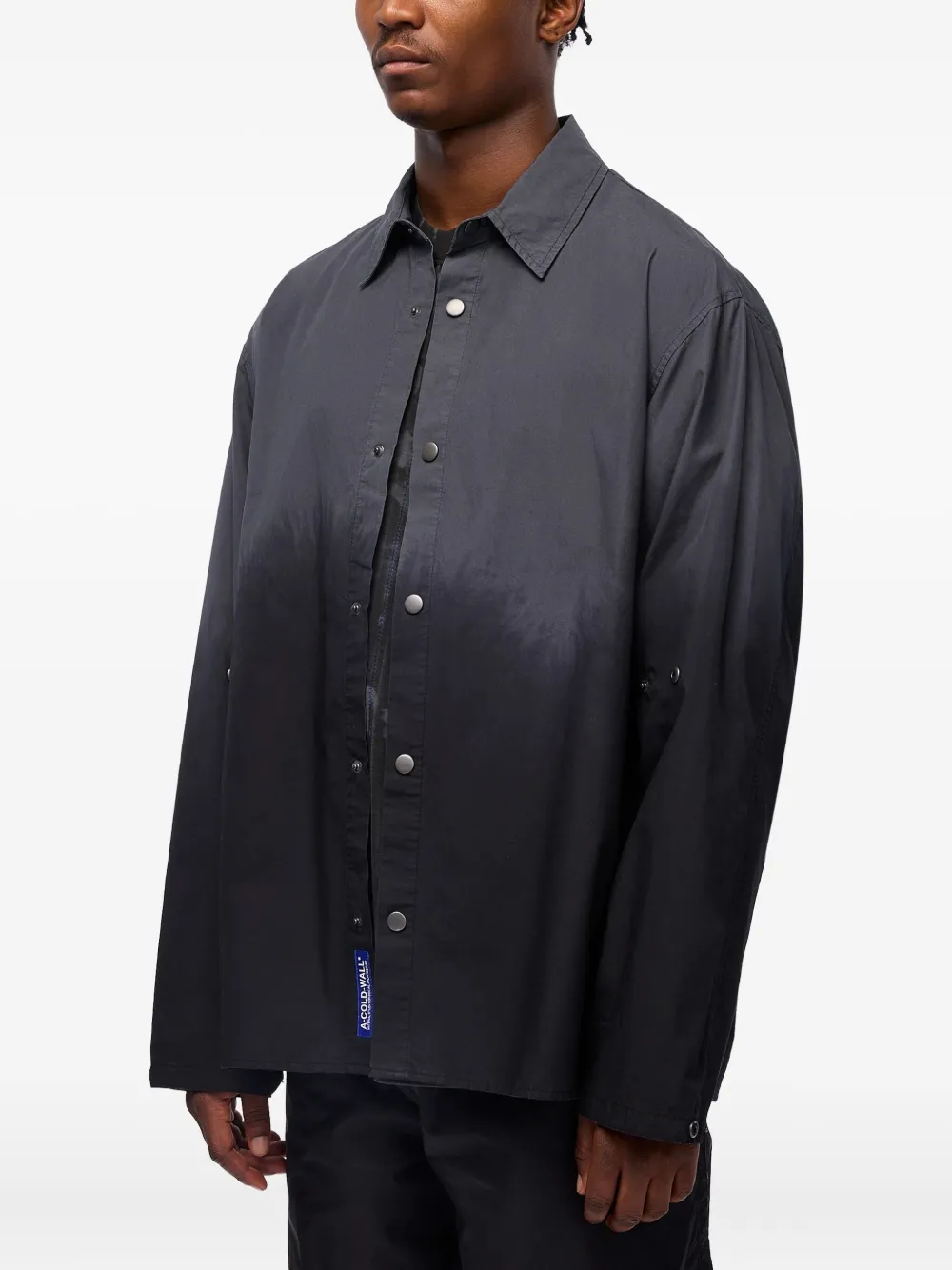 A-COLD-WALL* Katoenen T-shirt met ombré-effect Grijs