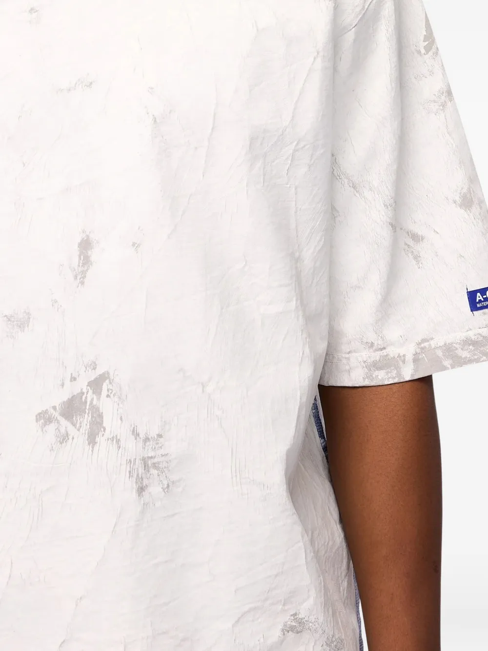 A-COLD-WALL* T-shirt met marmer-effect Wit