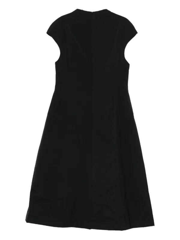 Amomento Cap-sleeve Dress - Black