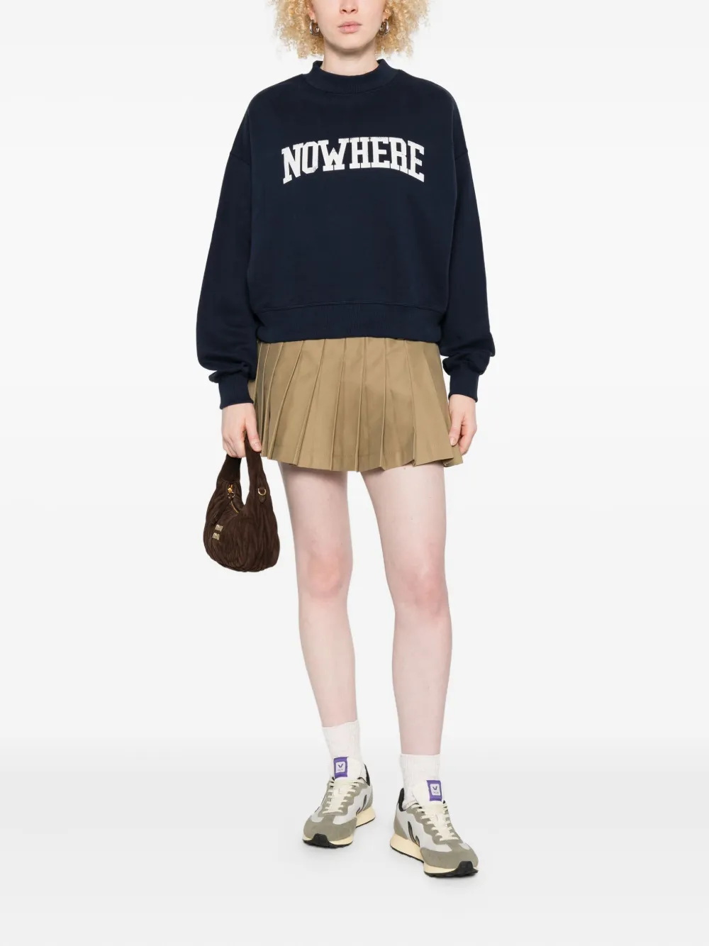 THE NEW SOCIETY slogan-print sweatshirt | سويت شيرتات | Image 2