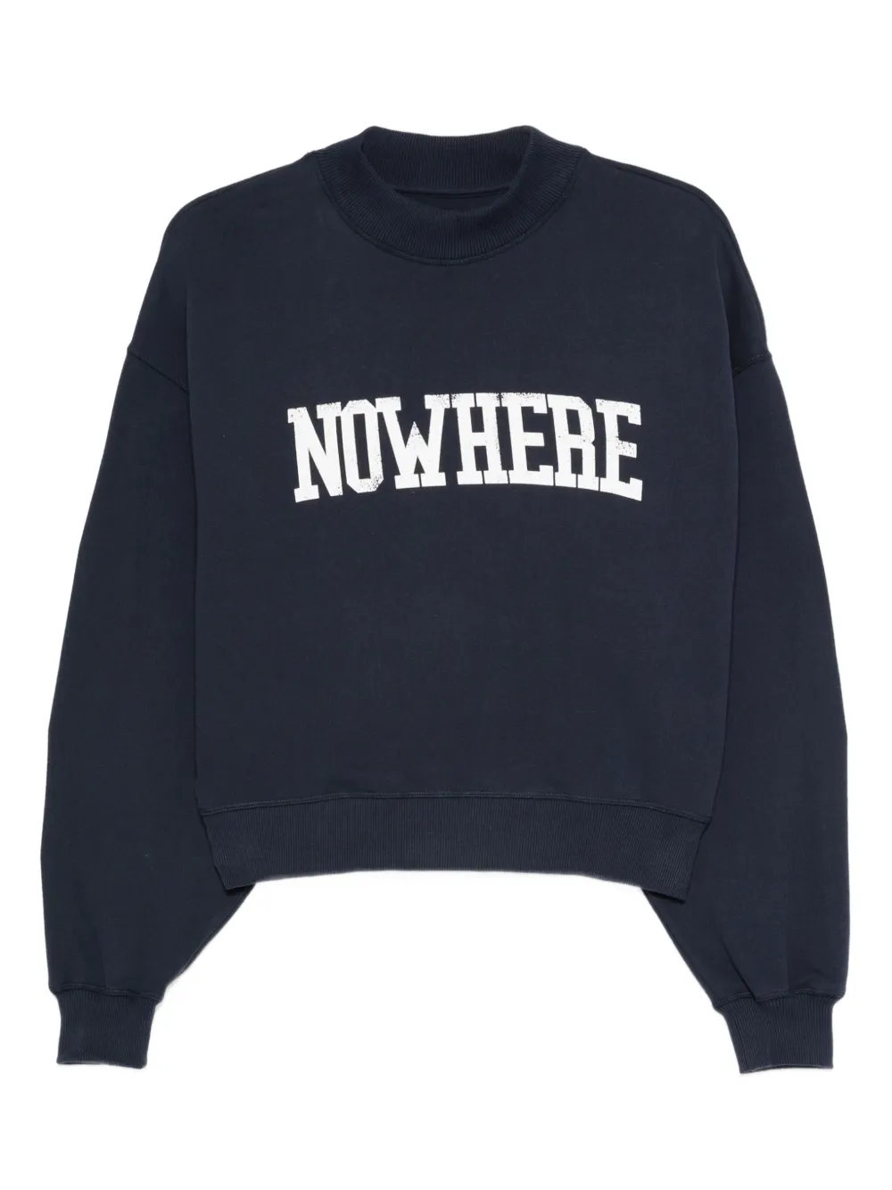 THE NEW SOCIETY sudadera con eslogan estampado | azul | Image 1