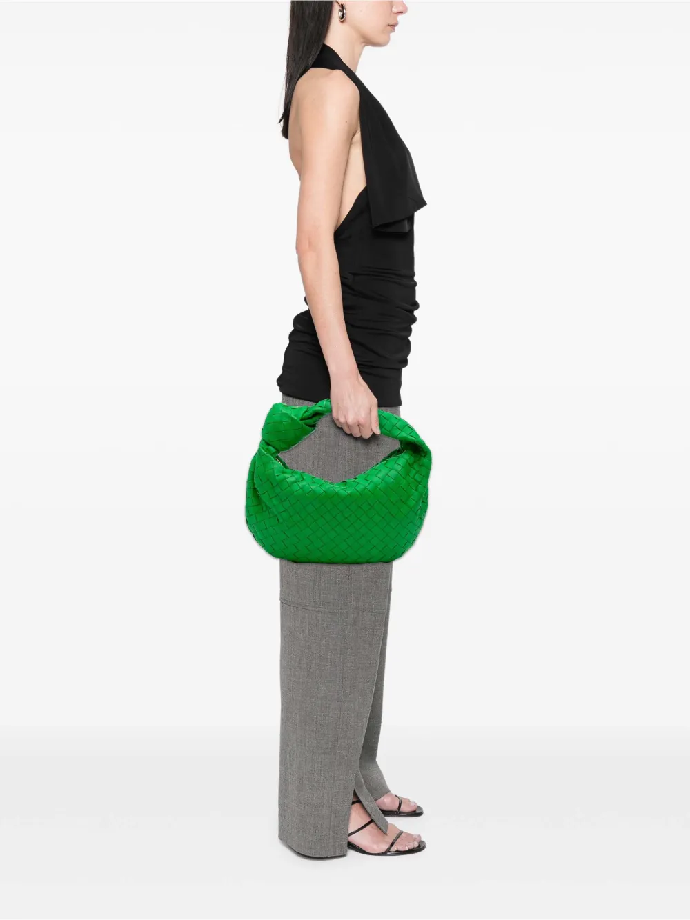 Bottega Veneta Pre-Owned 2012-2025 Teen Nappa Intrecciato Jodie hobo bag | Pre-Owned | Image 2