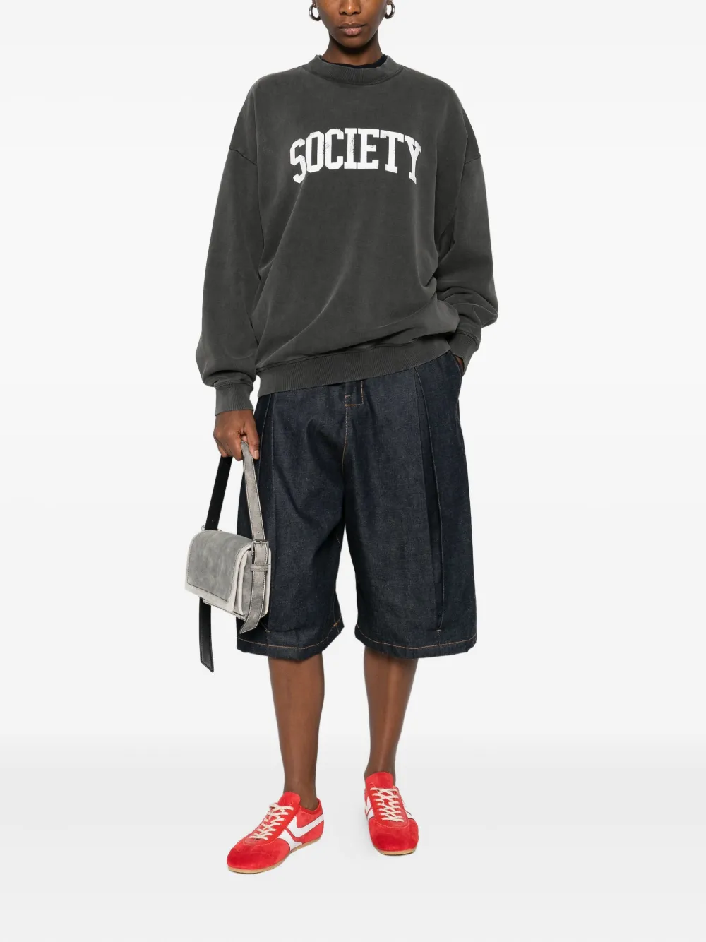 THE NEW SOCIETY logo-print sweatshirt | Sweaters | Image 2