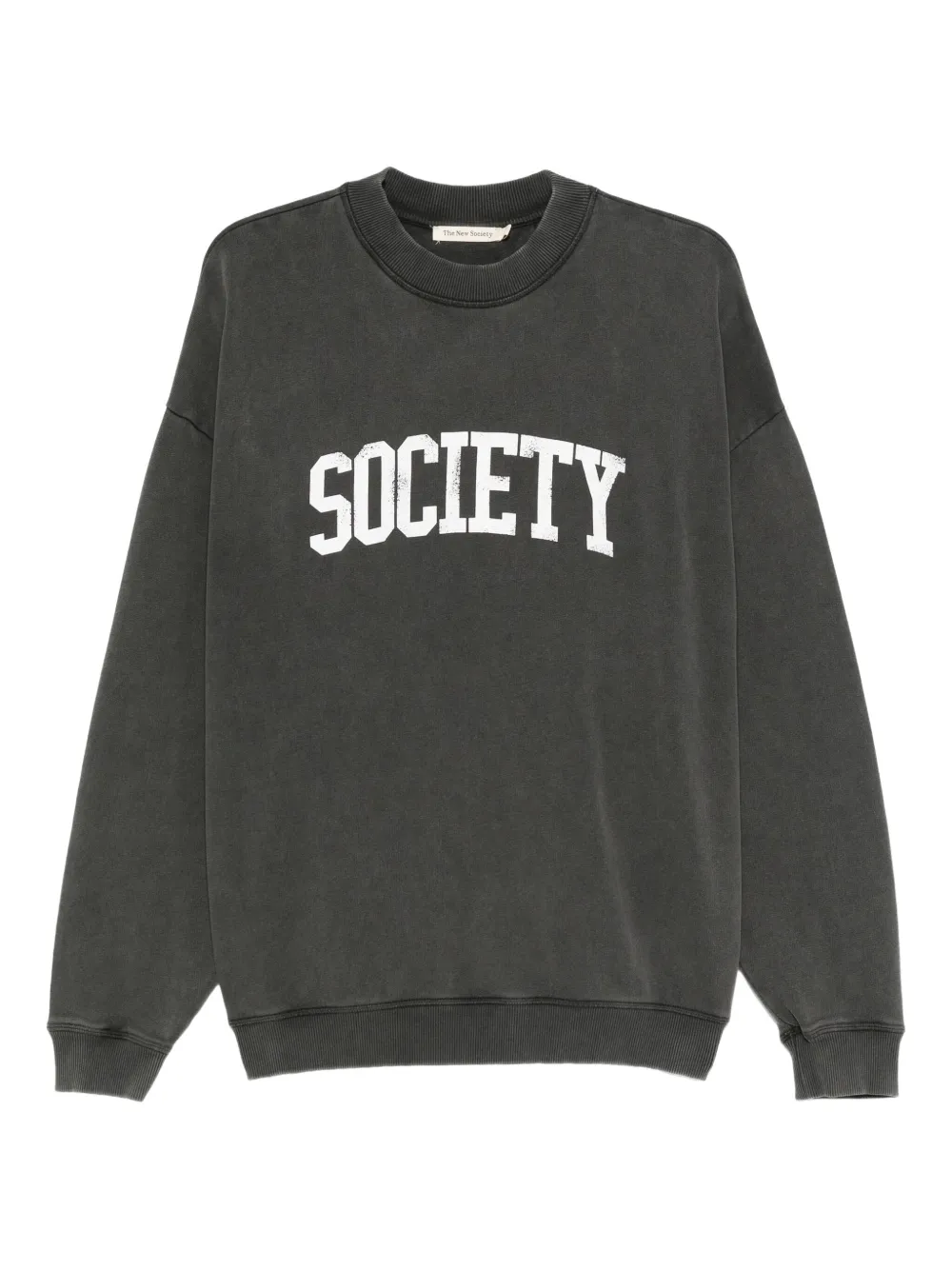 THE NEW SOCIETY logo-print sweatshirt | Grey | Image 1
