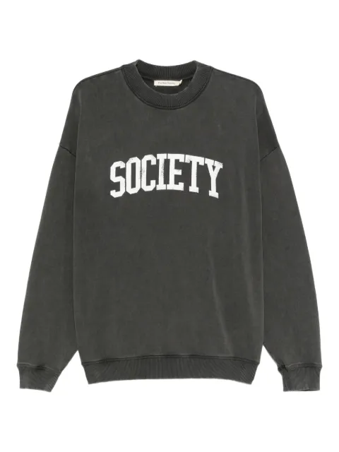 THE NEW SOCIETY sudadera con logo estampado
