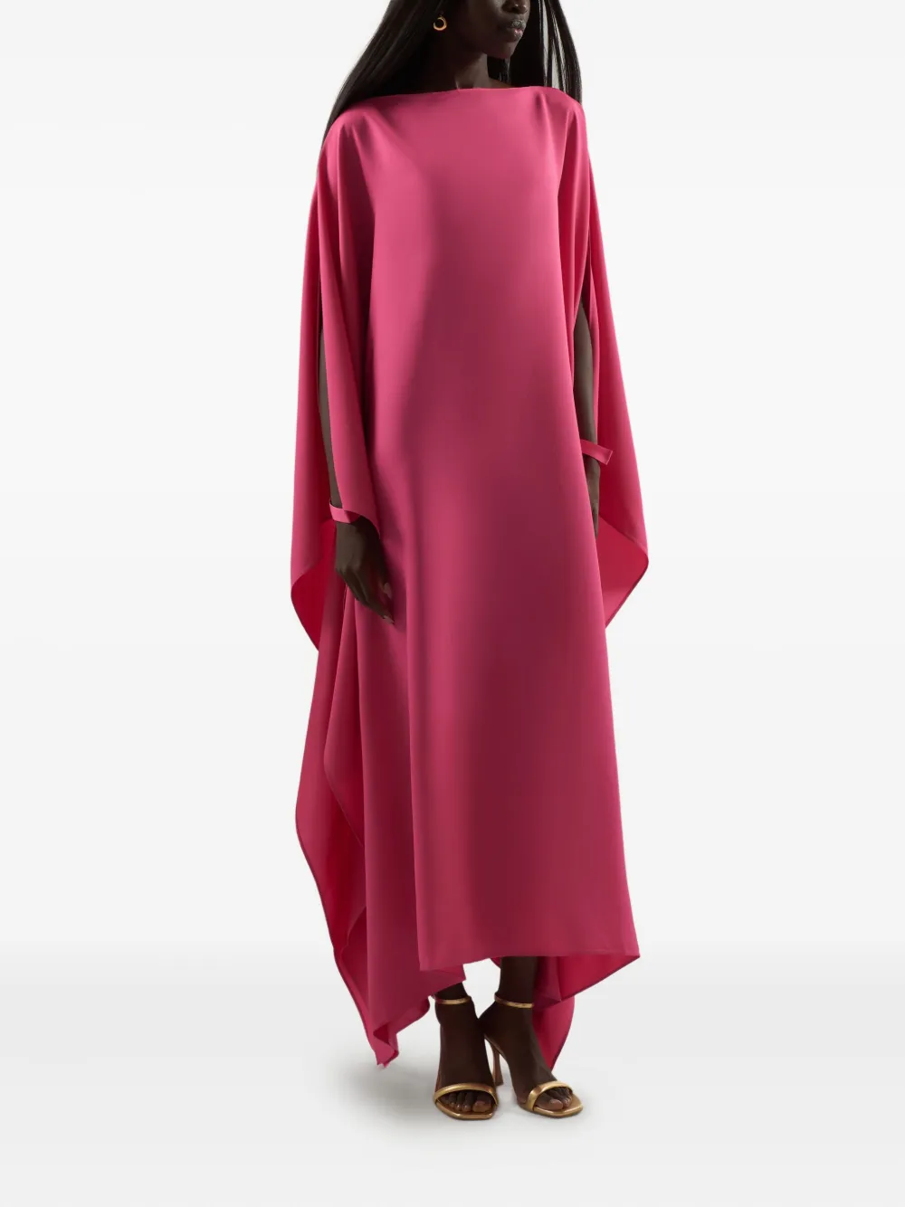 Taller Marmo split-sleeve kaftan dress - Roze