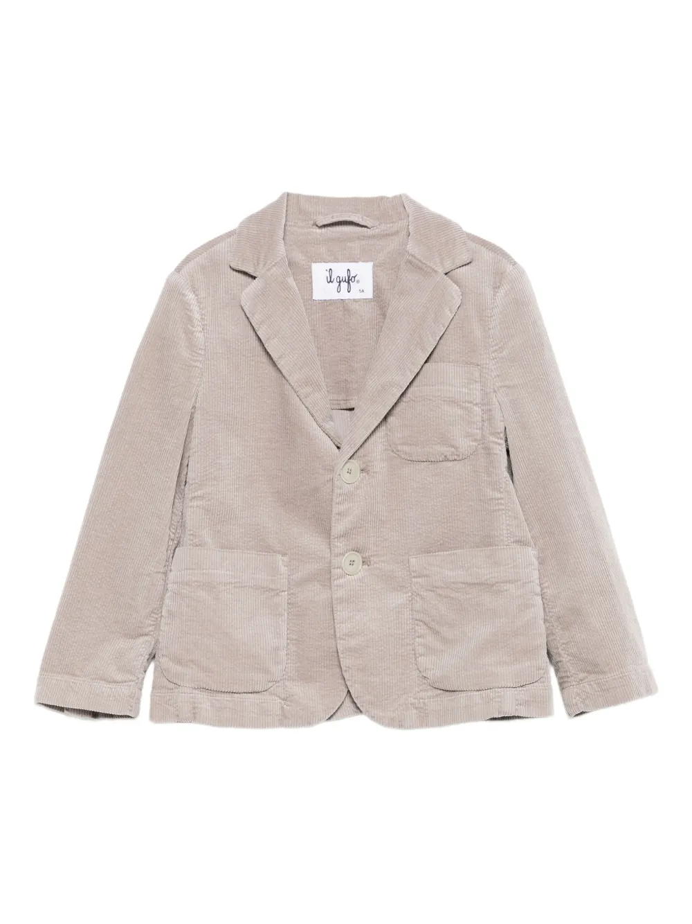 Il Gufo corduroy pocketed jacket | Grey | Image 1