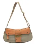 Christian Dior Pre-Owned 2002 Canvas and Leather Street Chic Columbus shoulder bag - Brown