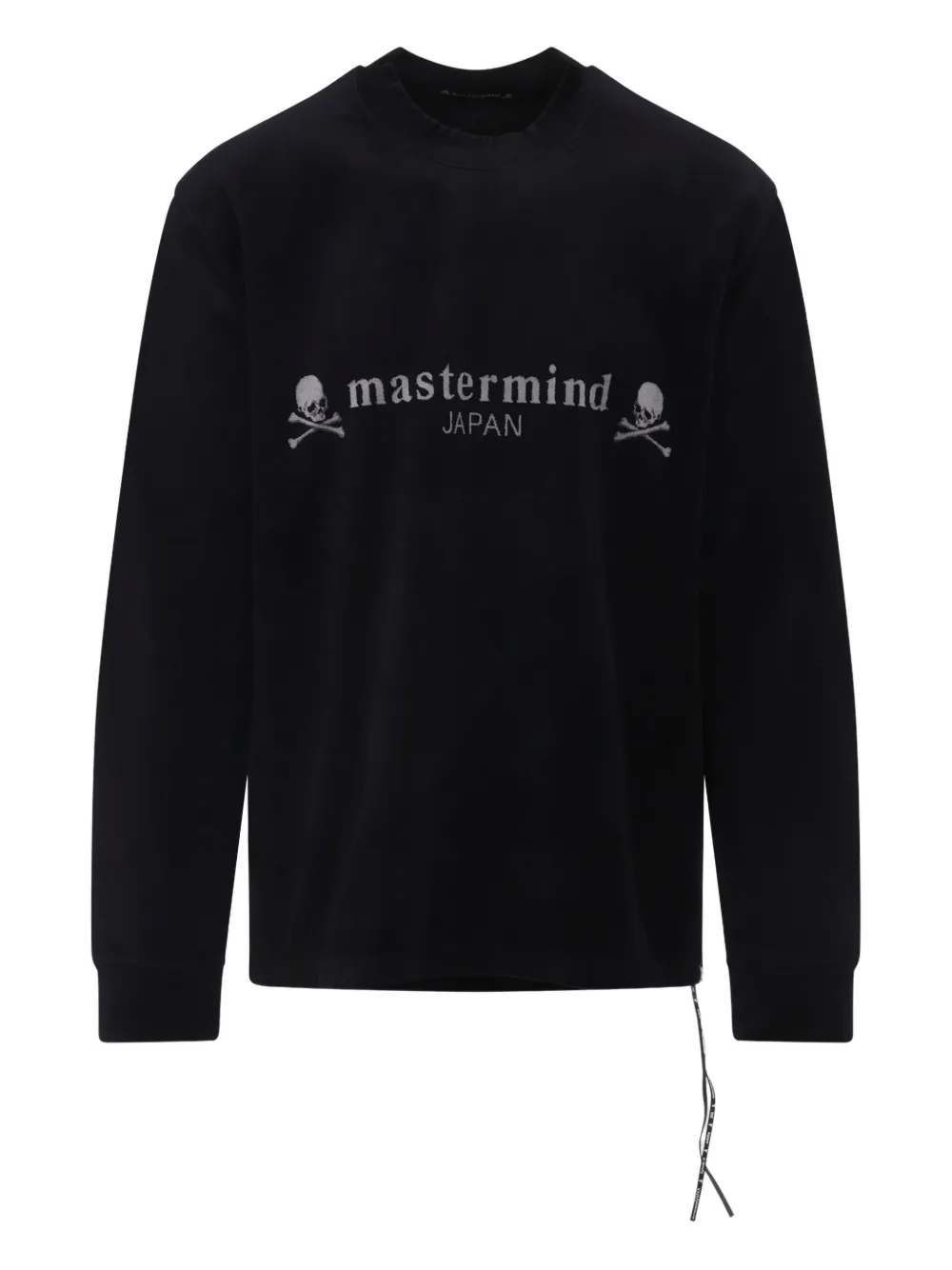 Mastermind Japan skull-embellished long-sleeve T-shirt | Black | Image 1