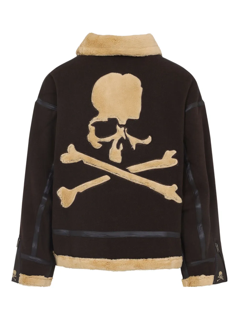 Mastermind World skull-embellished fleece jacket | Bomber Jackets | Image 2