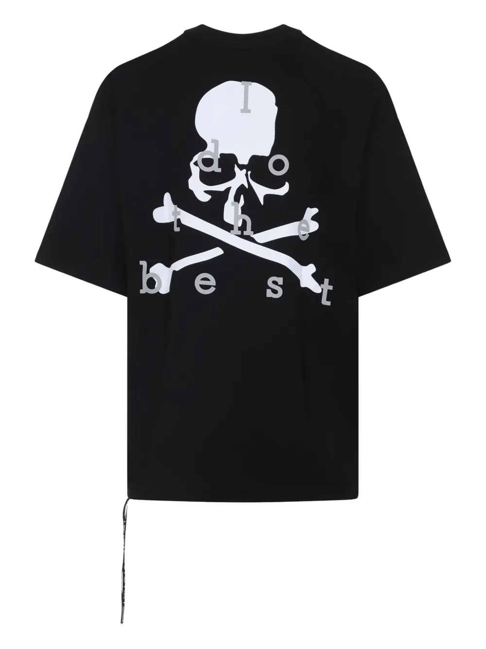 Mastermind Japan skull-print cotton T-shirt - Zwart