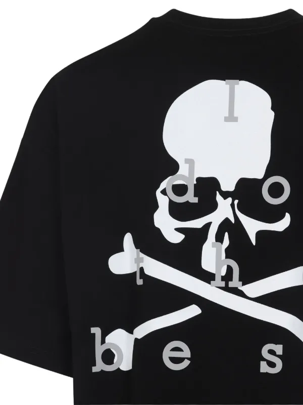 Mastermind Japan skull-print Cotton T-shirt | Black | FARFETCH