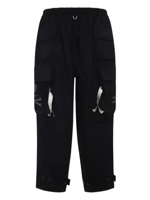 Mastermind Japan skull-print cargo pants