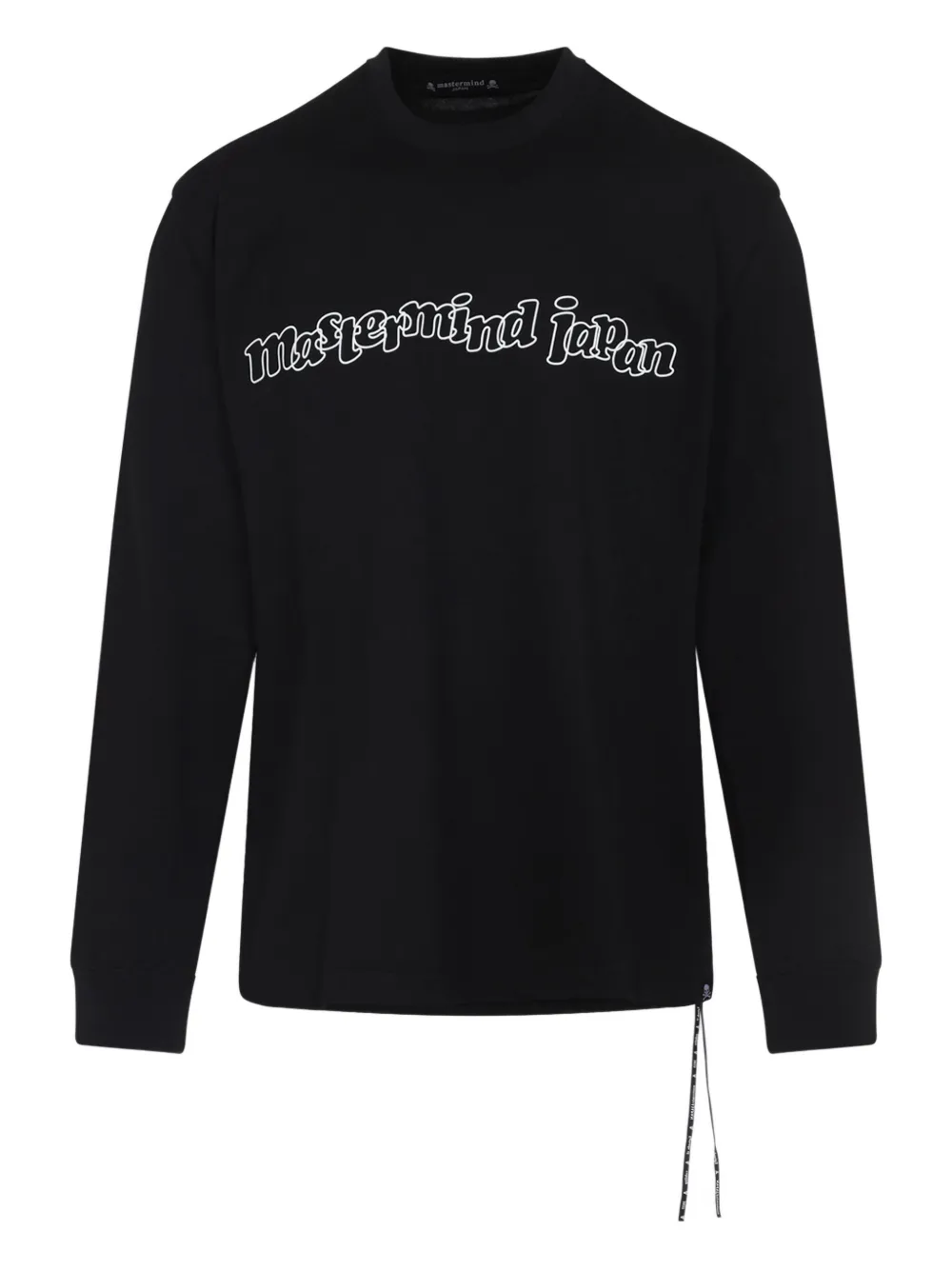 Mastermind Japan skull-print long-sleeve T-shirt | Black | Image 1