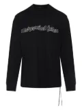Mastermind Japan skull-print long-sleeve T-shirt - Black