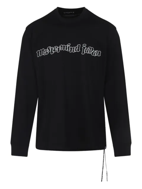 Mastermind Japan skull-print long-sleeve T-shirt