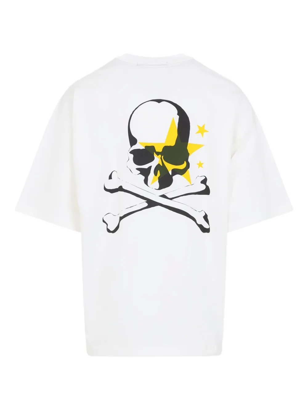 Mastermind Japan skull-print T-shirt - Wit