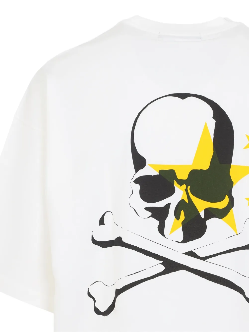 Mastermind Japan Pop Skull Print T-shirt In White
