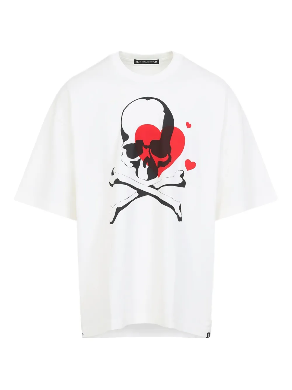 Mastermind Japan skull-print T-shirt | White | Image 1