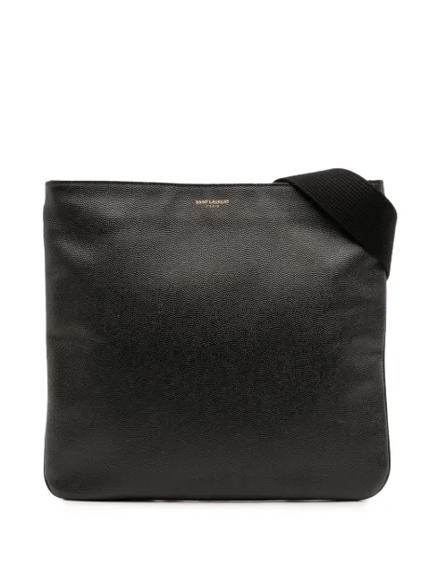 Saint Laurent Pre-Owned 2013-2025 Grain De Poudre Flat crossbody bag