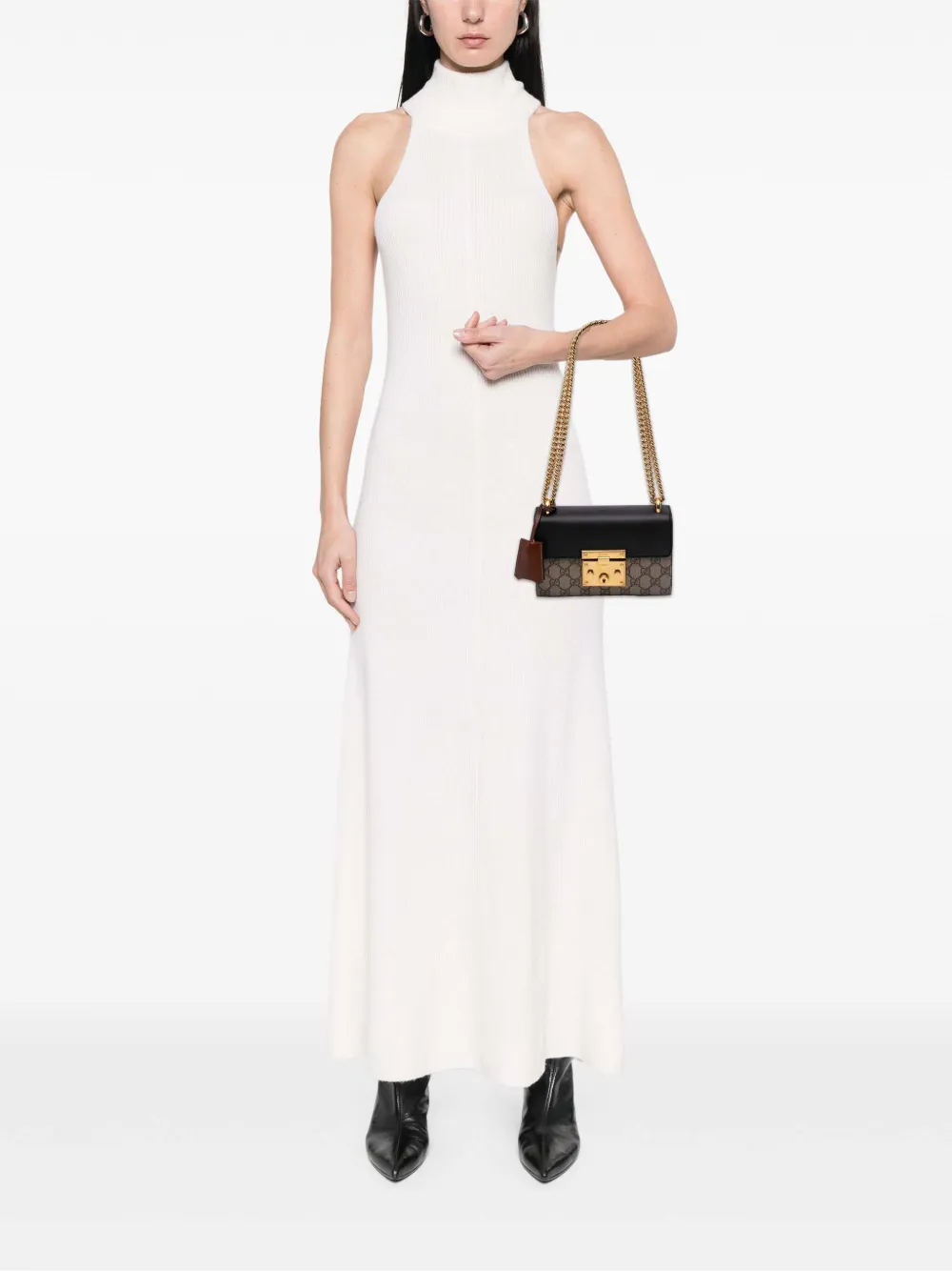Gucci Pre-Owned 2016-2025 Small GG Supreme Padlock crossbody bag | Pre-Owned | Image 2