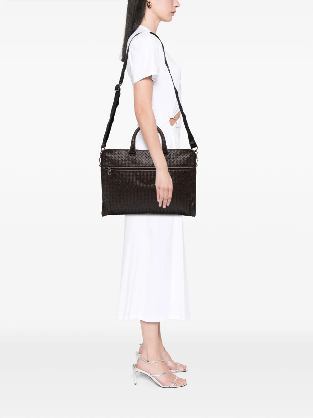 Bottega Veneta Pre-Owned 2012-2025 Nappa Intrecciato business bag | Pre-Owned | Image 2