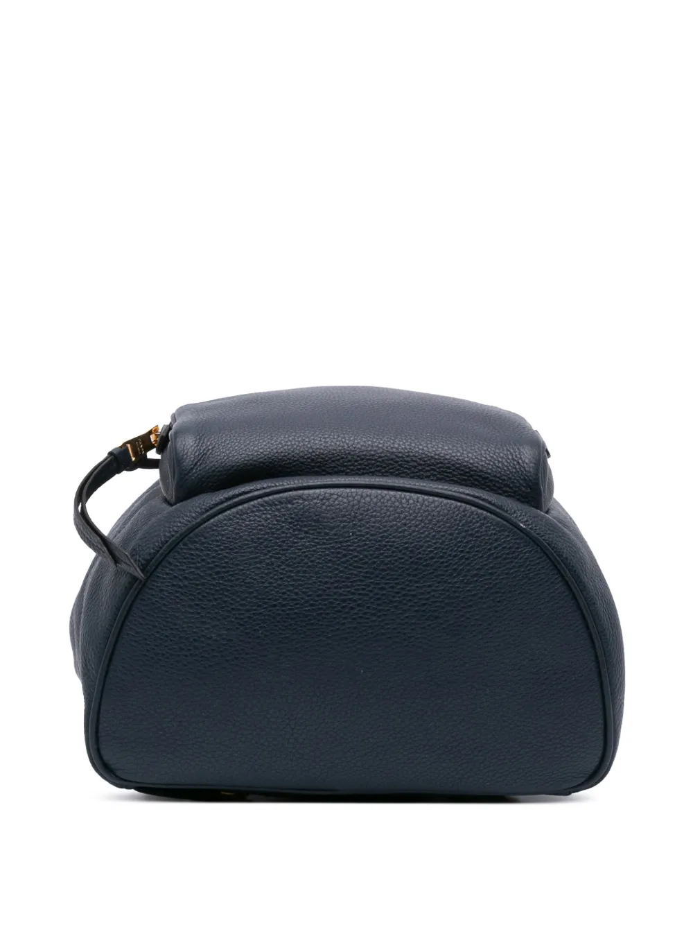 Pre-owned Prada 2000-2025 Vitello Daino Backpack In Blue