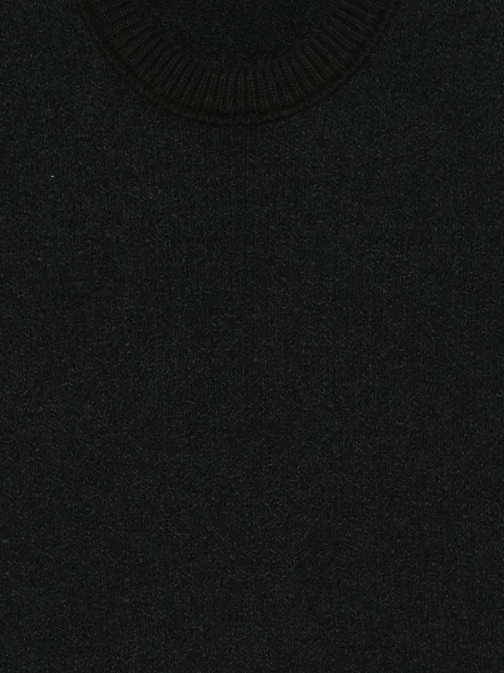 Stone Island Logo-patch Crew-neck Sweater In Black