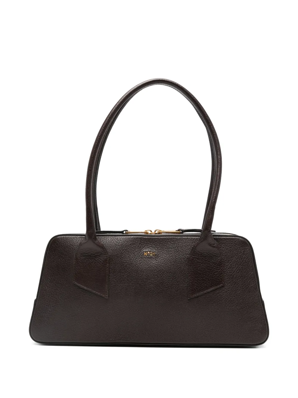 Nº21 leather tote bag - Marrone